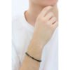 Bracciale Tennis Uomo Maserati In Acciaio Nero E Zirconi Neri 1 Verre Gioielli - l'istituzione del gioiello