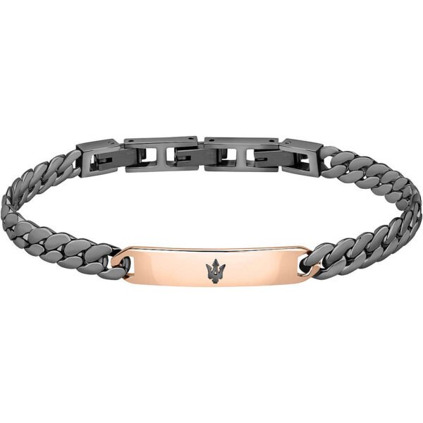 Bracciale Uomo Maserati In Acciaio Bicolore