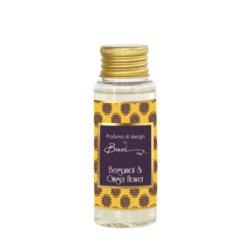 Ricarica Profumatore 50 Ml Baci Milano Bergamott & Ginger Flower 3 - Verre Gioielli Ricarica Profumatore 50 Ml Baci Milano Bergamott & Ginger Flower