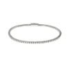 Bracciale Tennis Unisex Bliss In Argento E Zirconi Bianchi