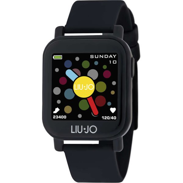 Smartwatch Unisex Liu Jo Teen In Acciaio E Silicone Nero 3 - Verre Gioielli Smartwatch Unisex Liu Jo Teen In Acciaio E Silicone Nero
