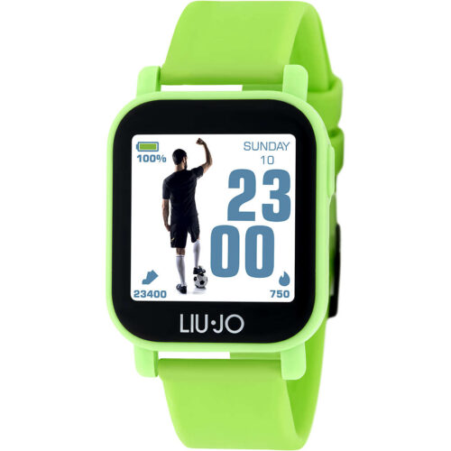 Smartwatch Unisex Liu Jo Teen In Acciaio E Silicone Acqua Marina - Verre  Gioielli