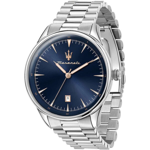 Orologio Uomo Maserati Solo Tempo Al Quarzo In Acciaio