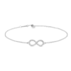 Bracciale Donna Stroili In Argento 925 Con Infinito E Zirconi Bianchi