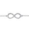 Bracciale Donna Stroili In Argento 925 Con Infinito E Zirconi Bianchi 1 Verre Gioielli - l'istituzione del gioiello