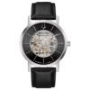 Orologio Uomo Bulova In Acciaio E Pelle Solo Tempo Automatico 2 - Verre Gioielli Orologio Uomo Bulova In Acciaio E Pelle Solo Tempo Automatico