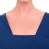 Collana Donna Punto Luce Maria Teresa Recarlo In Oro Bianco 18 Kt E Diamanti 0.13 Ct 1 Verre Gioielli - l'istituzione del gioiello