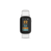 Techmade Smart Watch Steps Bianco E Argentato