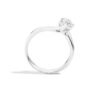 Anello Donna Solitario Recarlo Anniversary In Oro Bianco 18 Kt E Diamanti 0.23 Ct 1 Verre Gioielli - l'istituzione del gioiello