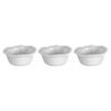 Set 3 Coppette Frutta Baci Milano In Melamina Bianca 1 - Verre Gioielli Set 3 Coppette Frutta Baci Milano In Melamina Bianca