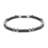 Bracciale Uomo Brosway In Acciaio Con Cubic Zirconia Neri 1 - Verre Gioielli Bracciale Uomo Brosway In Acciaio Con Cubic Zirconia Neri
