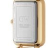 Orologio Daniel Wellington Donna Quadro Pressed Evergold In Acciaio Dorato 2 Verre Gioielli - l'istituzione del gioiello