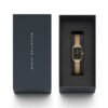 Orologio Daniel Wellington Donna Quadro Pressed Evergold In Acciaio Dorato 3 Verre Gioielli - l'istituzione del gioiello