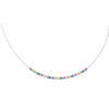 Collana Donna Anihma In Argento 925 E Zirconi Multicolor