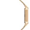 Orologio Daniel Wellington Donna Quadro Pressed Unitone In Acciaio Dorato 3 Verre Gioielli - l'istituzione del gioiello