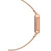 Orologio Daniel Wellington Donna Quadro Studio In Acciaio Rosato 3 Verre Gioielli - l'istituzione del gioiello