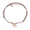 Bracciale Donna Amen Portafortuna Con Cordino Cerato E Elefantino Con Cristallo Marrone 1 - Verre Gioielli Bracciale Donna Amen Portafortuna Con Cordino Cerato E Elefantino Con Cristallo Marrone