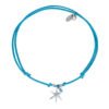 Bracciale Donna Amen Portafortuna Con Cordino Cerato E Stella Marina Con Cristallo Azzurro 1 - Verre Gioielli Bracciale Donna Amen Portafortuna Con Cordino Cerato E Stella Marina Con Cristallo Azzurro