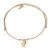 Bracciale Donna Amen Portafortuna Con Cordino Cerato E Tartaruga Con Cristallo Verde 1 - Verre Gioielli Bracciale Donna Amen Portafortuna Con Cordino Cerato E Tartaruga Con Cristallo Verde