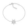Bracciale Donna Amen In Argento 925 Con Sole E Pavè Di Zirconi Bianchi 1 - Verre Gioielli Bracciale Donna Amen In Argento 925 Con Sole E Pavè Di Zirconi Bianchi