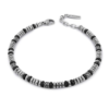 Bracciale Uomo Boccadamo Man In Acciaio E Ematite Nera 1 - Verre Gioielli Bracciale Uomo Boccadamo Man In Acciaio E Ematite Nera