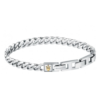 Bracciale Uomo Maserati In Acciaio A Catena Groumette