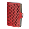 Portafoglio I Clip In Pelle Red E Portamonete 1 - Verre Gioielli Portafoglio I Clip In Pelle Red E Portamonete