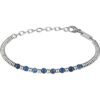 Bracciale Uomo Breil In Acciaio E Sodalite Blu 2 - Verre Gioielli Bracciale Uomo Breil In Acciaio E Sodalite Blu