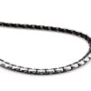 Collana Uomo Stroili In Acciaio Microfuso Bicolore 1 Verre Gioielli - l'istituzione del gioiello
