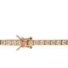 Bracciale Tennis Donna Stroili In Argento 925 Rosato E Cubic Zirconia Champagne 1 Verre Gioielli - l'istituzione del gioiello
