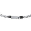 Bracciale Uomo Luca Barra In Acciaio Con Pietre Nere 6 - Verre Gioielli Bracciale Uomo Luca Barra In Acciaio Con Pietre Nere 2 Verre Gioielli - l'istituzione del gioiello