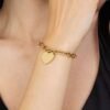 Bracciale Donna Luca Barra In Acciaio Dorato Con Cuore Pendente 6 - Verre Gioielli Bracciale Donna Luca Barra In Acciaio Dorato Con Cuore Pendente 2 Verre Gioielli - l'istituzione del gioiello