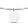 Bracciale Donna Luca Barra Rigido In Acciaio Con Piastra Rotonda Pendente 6 - Verre Gioielli Bracciale Donna Luca Barra Rigido In Acciaio Con Piastra Rotonda Pendente 2 Verre Gioielli - l'istituzione del gioiello