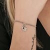 Bracciale Donna Luca Barra In Acciaio Con Stelle Pendenti 1 Verre Gioielli - l'istituzione del gioiello