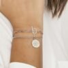 Bracciale Donna Luca Barra In Acciaio Doppio Filo Con Rosa Dei Venti E Cristalli Bianchi 5 - Verre Gioielli Bracciale Donna Luca Barra In Acciaio Doppio Filo Con Rosa Dei Venti E Cristalli Bianchi 1 Verre Gioielli - l'istituzione del gioiello
