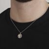 Collana Uomo Luca Barra In Acciaio Con Rosa Dei Venti E Ip Rosato 6 - Verre Gioielli Collana Uomo Luca Barra In Acciaio Con Rosa Dei Venti E Ip Rosato 1 Verre Gioielli - l'istituzione del gioiello
