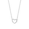 Collana Donna Luca Barra In Acciaio Con Cuore 1 - Verre Gioielli Collana Donna Luca Barra In Acciaio Con Cuore