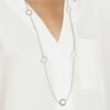 Collana Donna Luca Barra In Acciaio Con Cerchi E Cristalli Bianchi 5 - Verre Gioielli Collana Donna Luca Barra In Acciaio Con Cerchi E Cristalli Bianchi 1 Verre Gioielli - l'istituzione del gioiello
