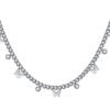 Collana Donna Luca Barra In Acciaio Con Farfalle E Cristalli Bianchi Pendenti 6 - Verre Gioielli Collana Donna Luca Barra In Acciaio Con Farfalle E Cristalli Bianchi Pendenti 2 Verre Gioielli - l'istituzione del gioiello