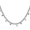 Collana Donna Luca Barra In Acciaio Con Stelle E Cristalli Bianchi Pendenti 6 - Verre Gioielli Collana Donna Luca Barra In Acciaio Con Stelle E Cristalli Bianchi Pendenti 2 Verre Gioielli - l'istituzione del gioiello