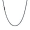 Collana Uomo Luca Barra In Acciaio E Ip Nero 2 - Verre Gioielli Collana Uomo Luca Barra In Acciaio E Ip Nero