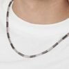 Collana Uomo Luca Barra In Acciaio Bicolore 5 - Verre Gioielli Collana Uomo Luca Barra In Acciaio Bicolore 1 Verre Gioielli - l'istituzione del gioiello