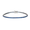 Bracciale Tennis Donna Stroili In Argento 925 E Cubic Zirconia Blu