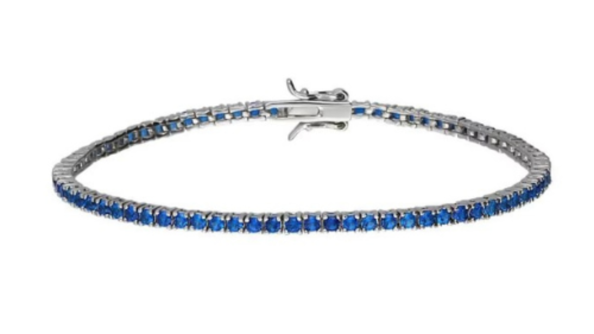 Gemma di vendita calda 925 argento sterling 18k placcato oro birthstone gemma br