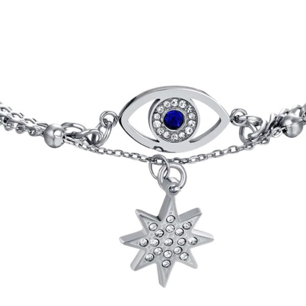 Bracciale Donna Luca Barra In Acciaio "Famiglia"