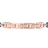 Bracciale Uomo Maserati In Acciaio Bicolore E Ceramica Blu 2 Verre Gioielli - l'istituzione del gioiello