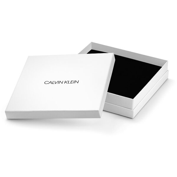 Bracciale Rigido Donna Calvin Klein In Acciaio Con Pietre Bianche 1 Verre Gioielli - l'istituzione del gioiello