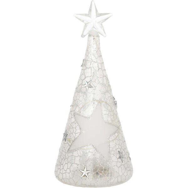 Albero Di Natale Conico Bagutta In Vetro Soffiato 3 - Verre Gioielli Albero Di Natale Conico Bagutta In Vetro Soffiato