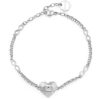 Bracciale Donna Brosway In Acciaio Con Cuore E Cristallo