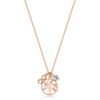 Collana Donna Brosway In Acciaio Rosato Con Albero Della Vita E Infinito 2 - Verre Gioielli Collana Donna Brosway In Acciaio Rosato Con Albero Della Vita E Infinito